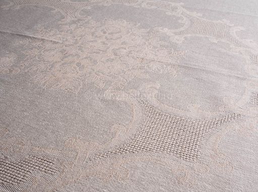 05с28 ЯК Скатерть 150*150 Подарочная цв.серый/бежевый - Текс-дизайн фото 3