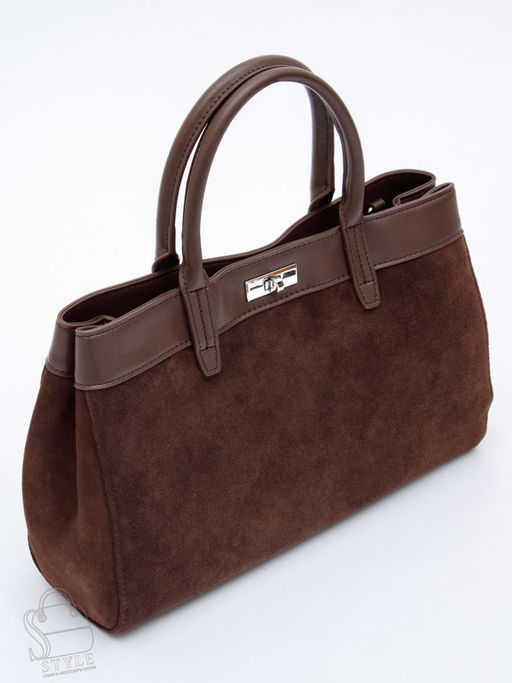 Сумка женская кожаная 999010NN coffee Natale Navetta в Новосибирске