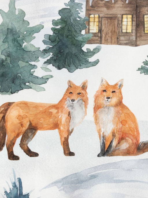 Полотенце Этель Forest animals 40×73 см, 100% хлопок, саржа 190 г/м²