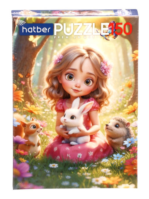 Пазл 150 эл. "Нежная дружба" 220х330мм 150ПЗ4_35955