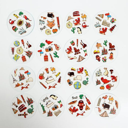 Настольная игра Дуббль Вокруг света, 20 карт - Лас играс фото 3