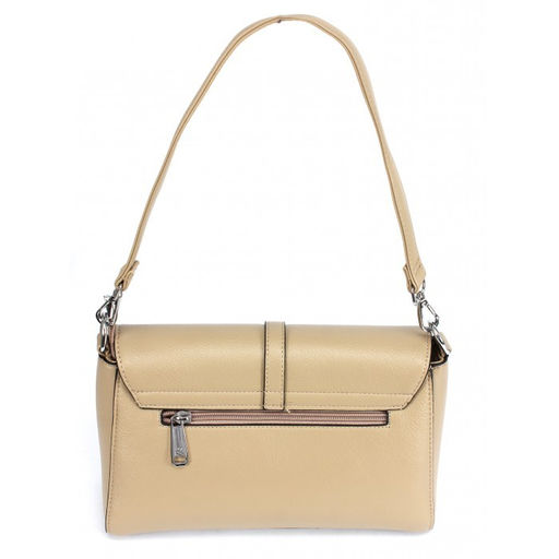Сумка женская искусственная кожа YDR-2793, 1отд+карм/пер, плечевой ремень, бежевый. SALE 264118 - Adelia фото 2