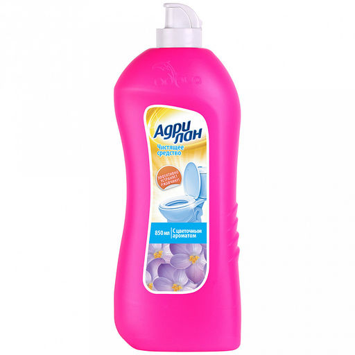 Средство для чистки сантехники "Адрилан" 0,85л, цветочный (Россия)