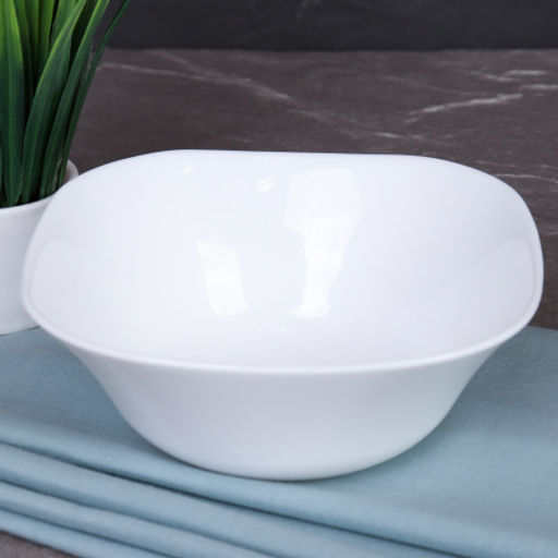 Набор салатников квадратных 4 штуки 350 мл 140 мм белый / FSW-55XN (WHITE) /уп 18/ С / - Галеонтрейд фото 7