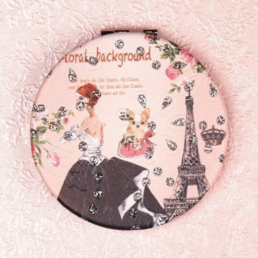 Зеркало карманное 7 см / GT357 /уп 50/300/ кожзам - Галеонтрейд фото 10