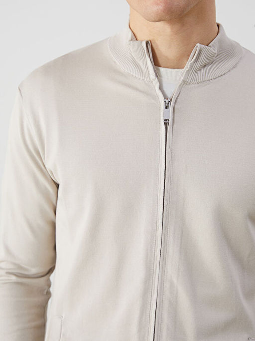 Standart Kal?p Dik Yaka Erkek Triko H?rka