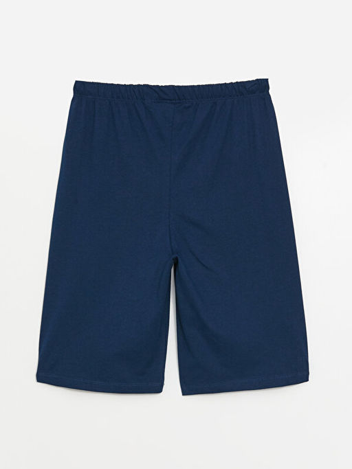 Beli Lastikli Basic Erkek ?ocuk Pijama ?ort - Waikiki фото 4