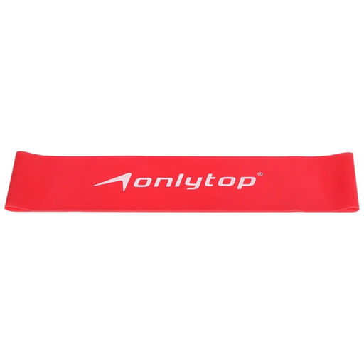 Фитнес-резинка ONLYTOP, 30.5×7.6×0.05 см, нагрузка 4 кг, цвет фуксия