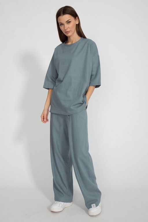 Льняная туника 4075 - Kivviwear фото 2