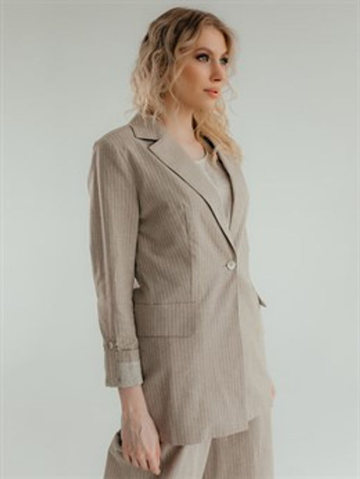 Жакет лен хопок - Волтри фото 3