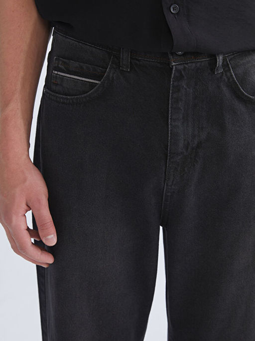 Baggy Fit Erkek Jean Pantolon