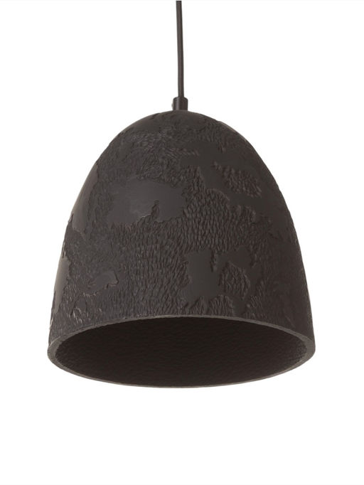 Светильник потолочный BayerLux «Брюс», 1×40 Вт, Е27, черный, 22×22х+120 см