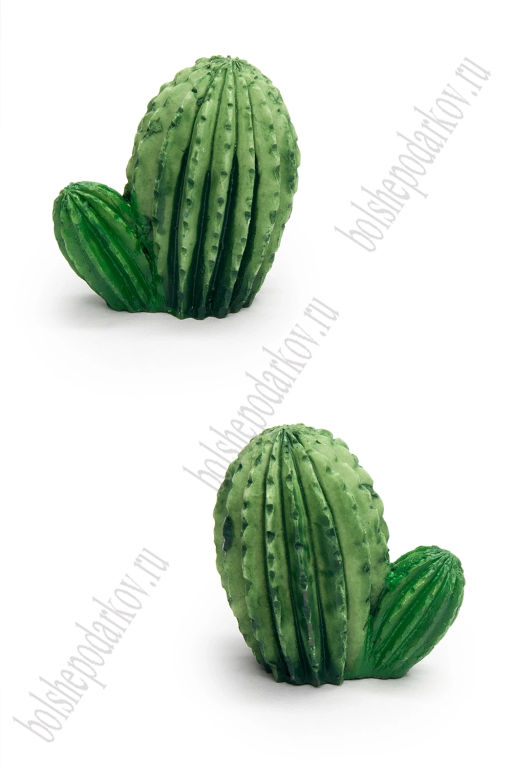 Фигурка миниатюрная "Кактус" 3*2*3,4 см (2 шт) SF-8049, №1