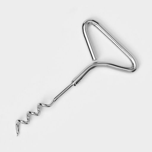 Цена за 3 шт. Штопор для вина Доляна «Универсал», 11 см, цвет серебристый