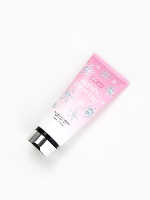 Крем для тела новогодний парфюмированный Shining Snowfall, 200 мл, URAL LAB фото 3