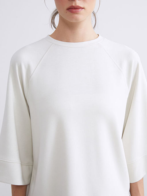 Bisiklet Yaka Kad?n Sweatshirt