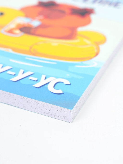 Ежедневник-смэшбук с раскраской "Капибара", А5 80 листов