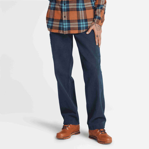 Мужские брюки Timberland Cargo Pant Work Relaxed темно-синие  фото 3