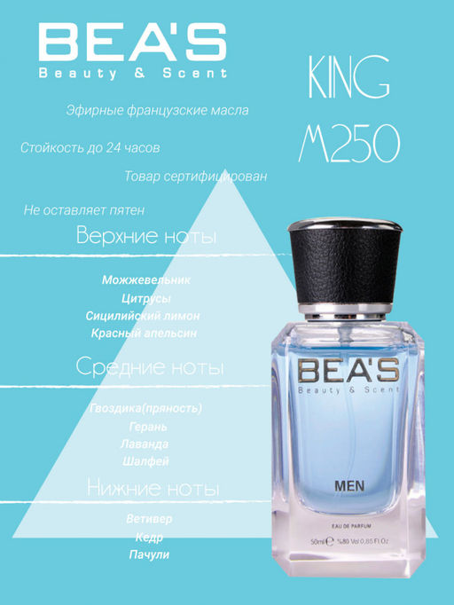 Парфюм Beas 25 ml M 250 men  фото 2