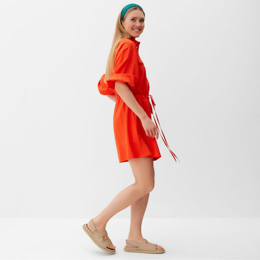 Комбинезон женский Minaku: Casual Collection, абрикосовый, размер 48