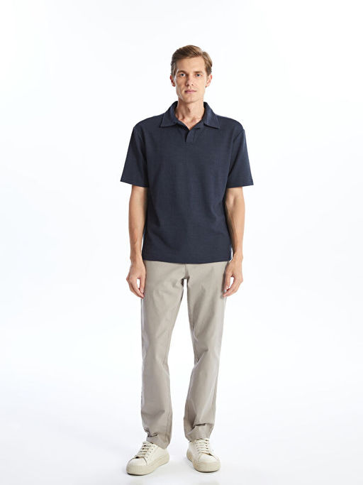 Polo Yaka K?sa Kollu Erkek Ti??rt