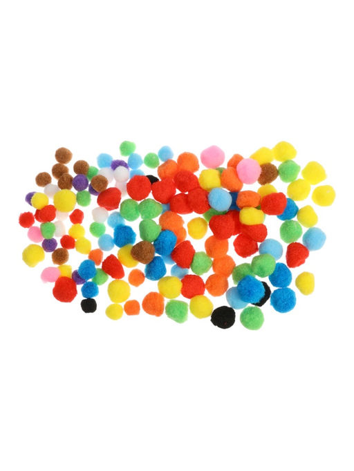 Развивающая книга с бомбошками, 133 липучки