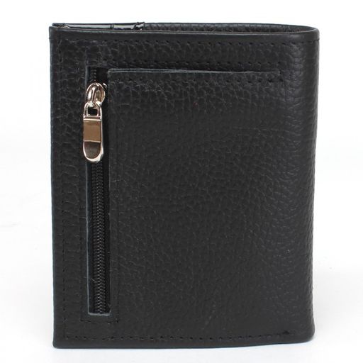 Портмоне женское Croco-ПР-915 натуральная кожа 1 отд, 9 карм, черный крок/черный флотер (200/40) 236514 фото 2