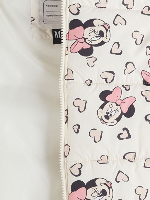 Minnie Mouse Bask?l? K?z ?ocuk ?i?me Yelek