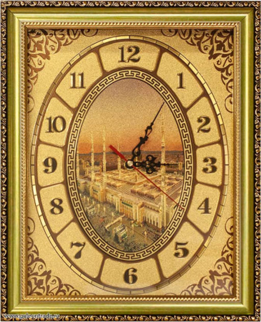 Цена за 5 шт. Часы-картина Мусульманские / C2 29х37 / 10200-1 /уп2