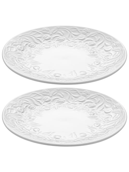 Набор тарелок круглых 2 пр. 17,5*17,5*2 см Тюльпаны, фарфор - Elan gallery фото 4