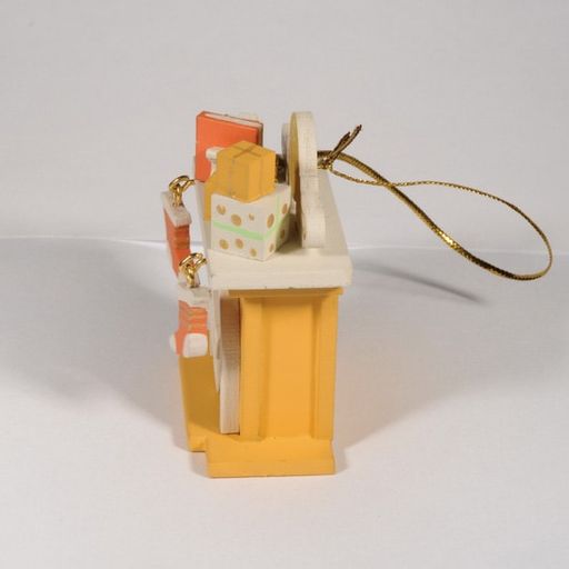 Елочная игрушка - Камин 370-1 K - Idh фото 2