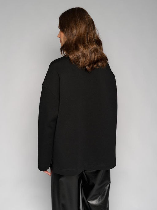 Свитшот женский 12411-43007 black - Eleganzza фото 4