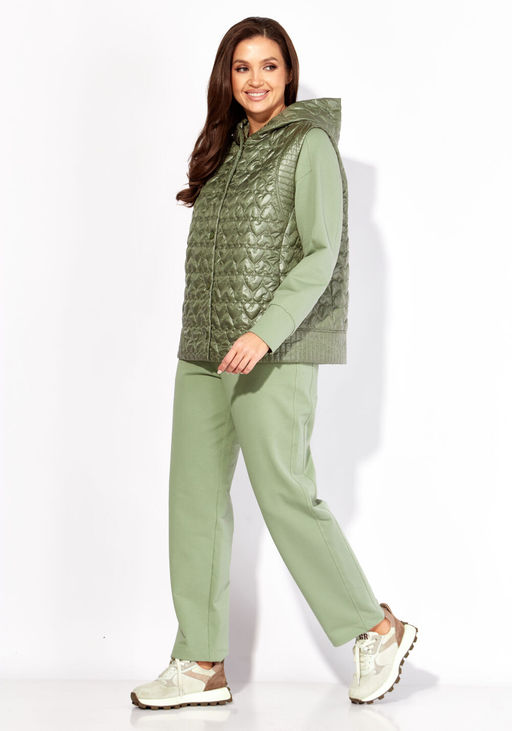 Костюм ТАиЕР 1418 зеленый фото 2