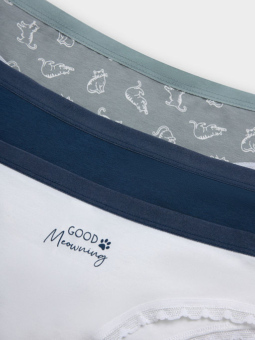 Трусы слипы женские в наборе, 3 шт - Mark formelle фото 2