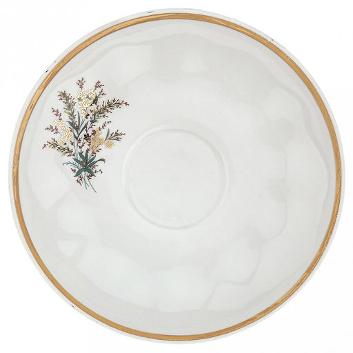 Чашка чайная фарфоровая Нина 220мл, д9,5см, h5см, форма Тюльпан, с блюдцем д15см, тонкостенный фарфор (Россия) - Домашняя мода фото 7