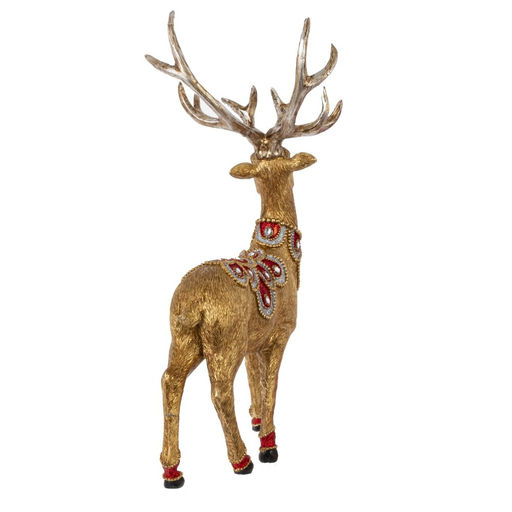 Фигурка декоративная "Олень", L21 W14 H33 см