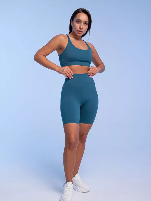 PELICAN, шорты спортивные женские, Морская волна  фото 4