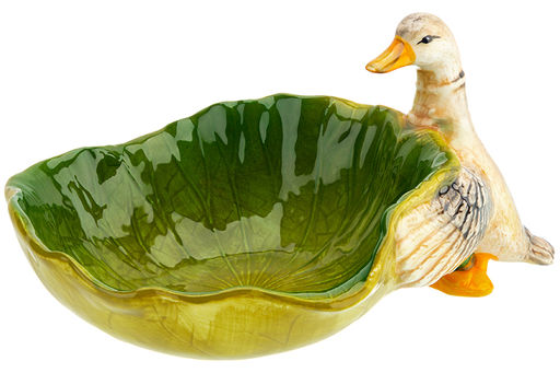 Блюдо сервировочное 200 мл 20,5*14*10 см "Уточка", керамика