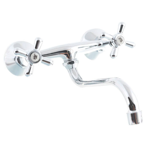 Смеситель для кухни "ROEGEN" 1/2" м/к, пристенный RP020A