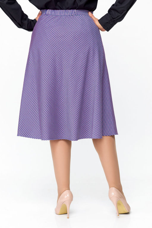 Блуза Swallow 803.2 черный+серебряный узор фото 65