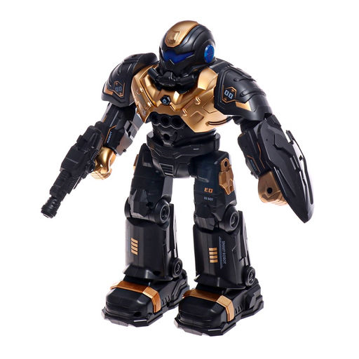 Радиоуправляемый робот «Герой. Умный робот», звуковые и световые эффекты, цвет золотой