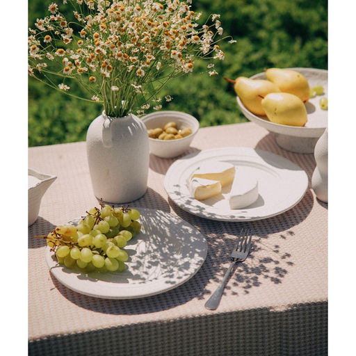 Тарелки SL Home Арена Бланка, d=26.5 см, набор 2 шт., керамика, белые