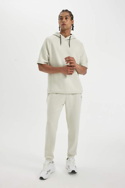 DeFactoFit Тканевая футболка Athlete Scuba Diver стандартной посадки с капюшоном  фото 2