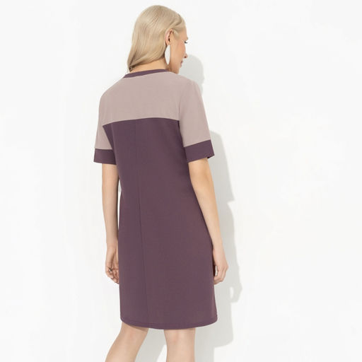 Платье комбинированное Дышу любовью - Charutti фото 5