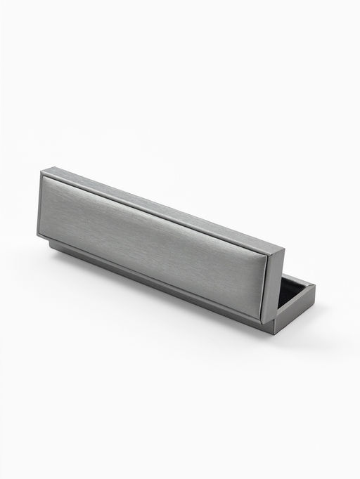 Футляр под браслет/цепочку/часы «Квадро» классический, 22×5.5, серый