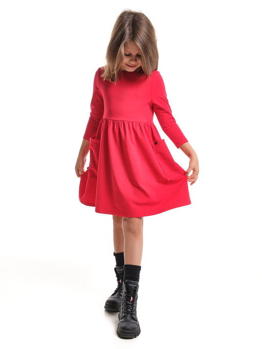 Платье для девочки нарядное детское праздничное UD 7530 красный - Mini maxi фото 3