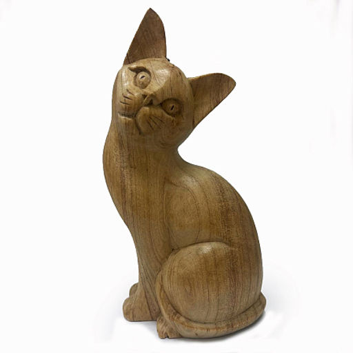 Статуэтка Кот 20см Защищает дом от злых духов и привлекает удачу