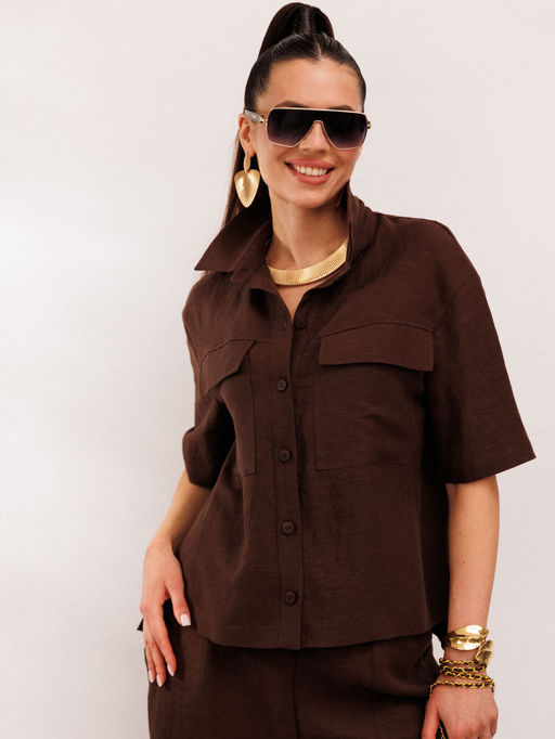 Костюм Galean Style 982.1 коричневый