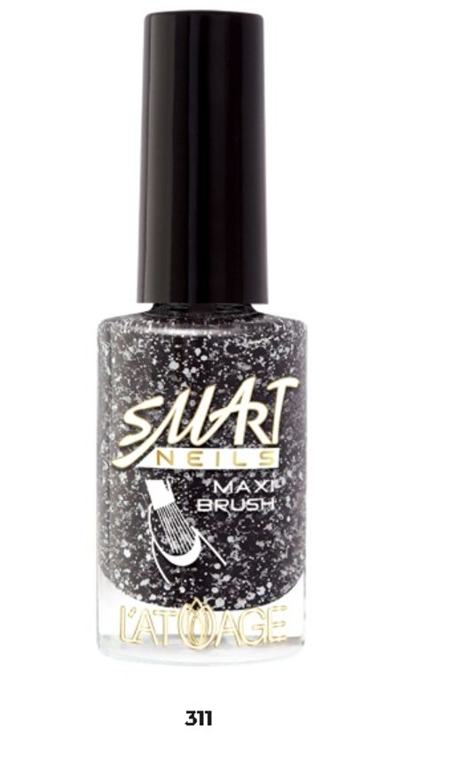 Latuage Лак для ногтей Эффекты тон 311 белые и черные точки 9мл