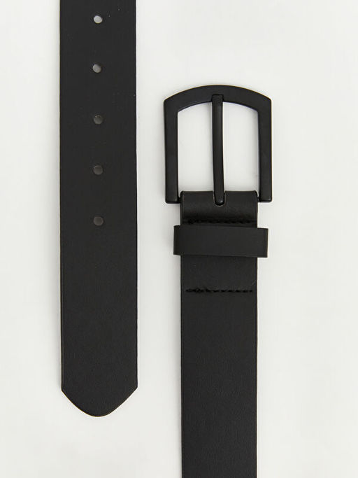 Deri G?r?n?ml? Erkek Kemer